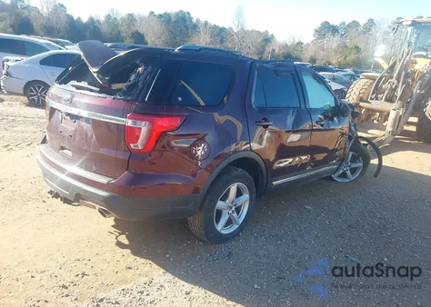 2018 Ford Explorer Xlt z USA, uszkodzony, nr VIN 1FM5K7D88JGB87338